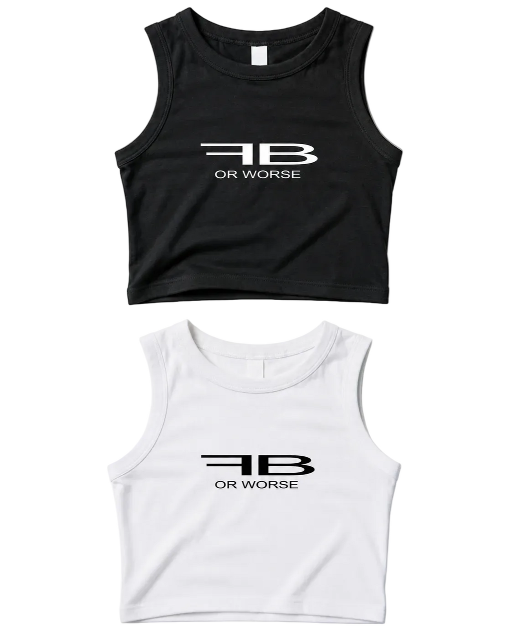 “FB” Tank Top White