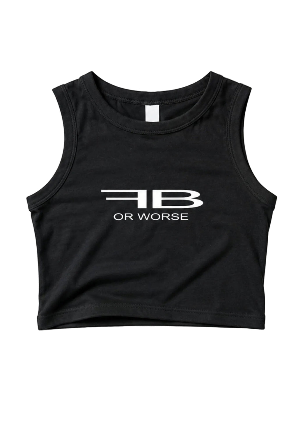 “FB” Tank top Black