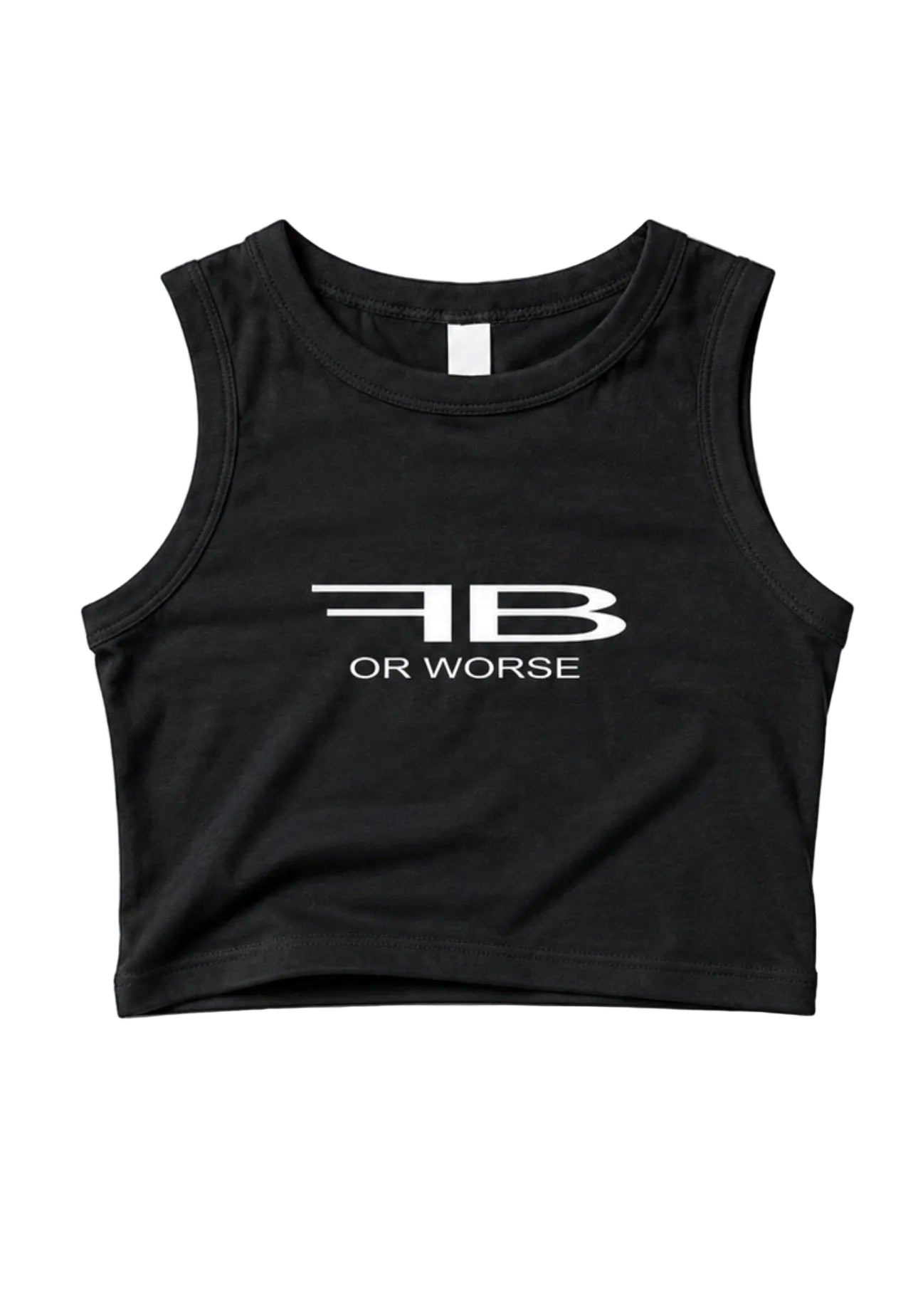 “FB” Tank top Black